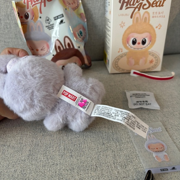 Authentic Pop Mart Labubu ZIZI The Monsters Have A Seat Plush - Picture 3 of 9